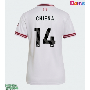Liverpool Federico Chiesa #14 Replika Udebanetrøje Dame 2026-27 Kortærmet